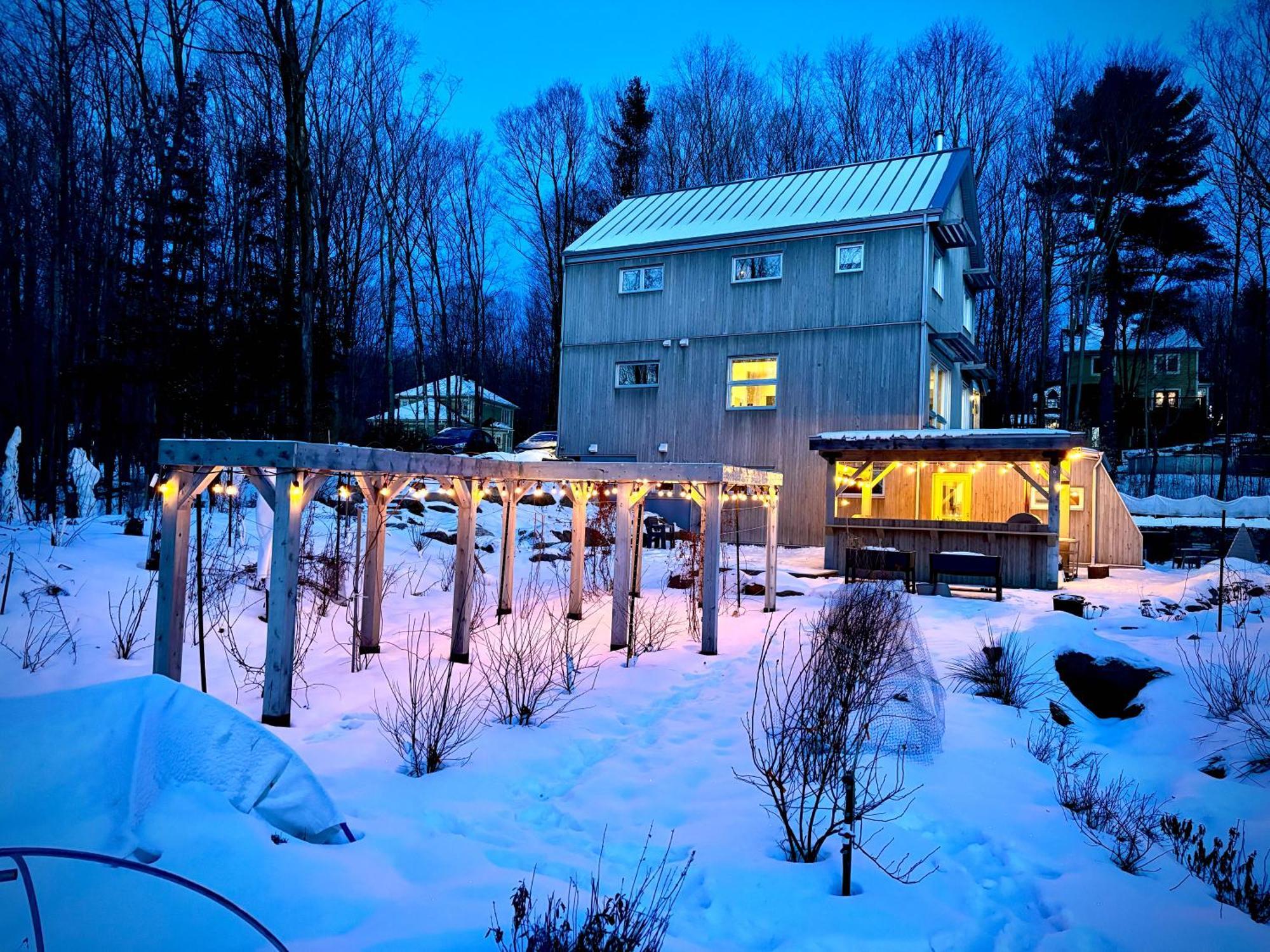 Le Camp Cache Shefford Bed & Breakfast Exterior foto