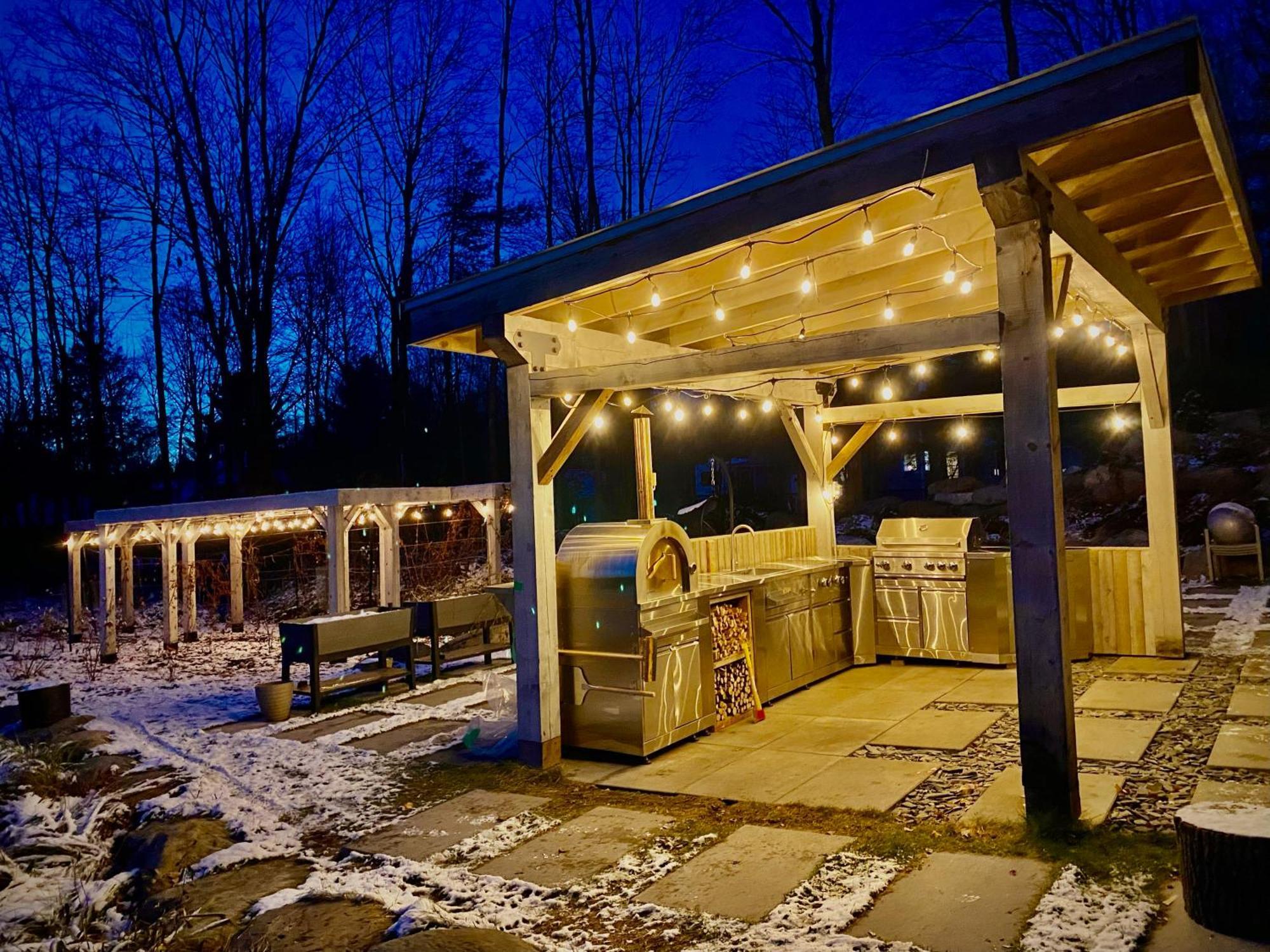 Le Camp Cache Shefford Bed & Breakfast Exterior foto